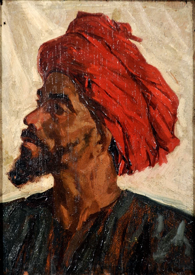 Testa di popolano arabo - Galleria Nazionale d'Arte Moderna, Roma